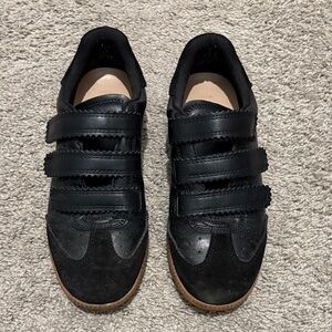 Steve Madden Black Velcro Sneakers